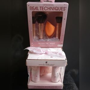Wendy Bellissimo Bath Set & Real Techniques Mini Brush and Sponge Set